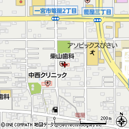 柴山歯科医院周辺の地図