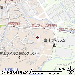 富士フイルム健康管理センター周辺の地図