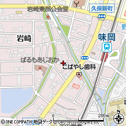 愛知県小牧市岩崎255周辺の地図