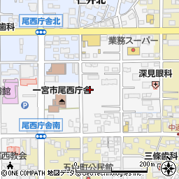 愛知県一宮市東五城備前周辺の地図