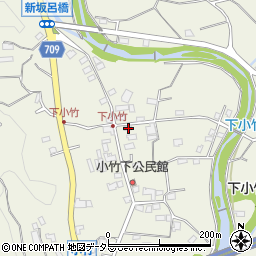 神奈川県小田原市小竹265周辺の地図