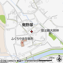 京都府福知山市奥野部203周辺の地図