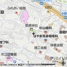 静岡県御殿場市萩原159周辺の地図
