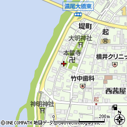 愛知県一宮市起堤町139周辺の地図