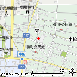 愛知県江南市小折本町栄188周辺の地図