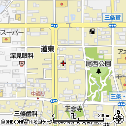 愛知県一宮市三条道東85周辺の地図