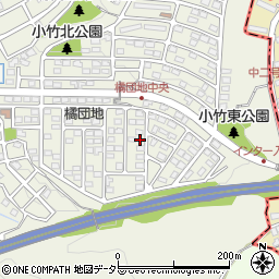 神奈川県小田原市小竹709-17周辺の地図