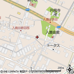 愛知県小牧市入鹿出新田490周辺の地図