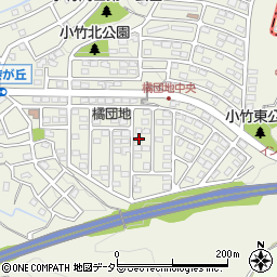 神奈川県小田原市小竹709-25周辺の地図