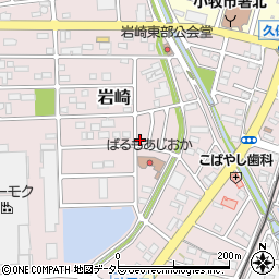 愛知県小牧市岩崎564周辺の地図