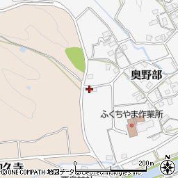京都府福知山市奥野部317周辺の地図