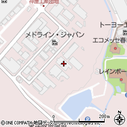 愛知県春日井市神屋町1-41周辺の地図