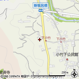 神奈川県小田原市小竹157周辺の地図