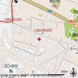 愛知県小牧市入鹿出新田642周辺の地図