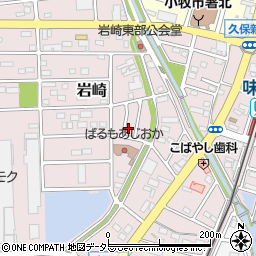 愛知県小牧市岩崎556周辺の地図
