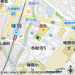辻ノ内公園周辺の地図