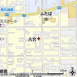 愛知県一宮市大和町馬引古宮周辺の地図