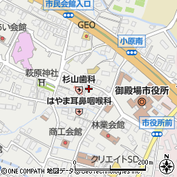 静岡県御殿場市萩原499周辺の地図