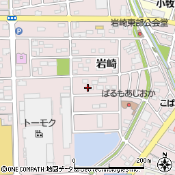 愛知県小牧市岩崎704周辺の地図