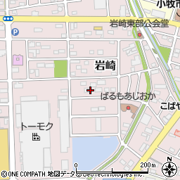 愛知県小牧市岩崎706-1周辺の地図