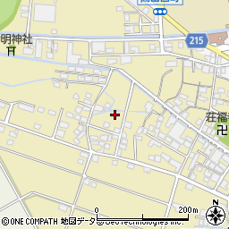 岐阜県養老郡養老町押越589周辺の地図