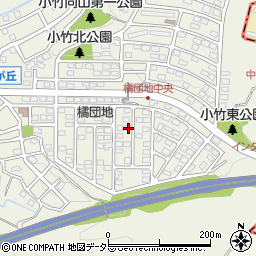 神奈川県小田原市小竹681-71周辺の地図