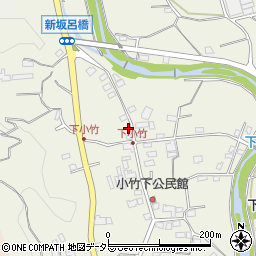 神奈川県小田原市小竹256周辺の地図
