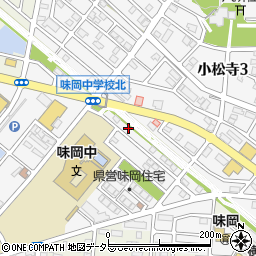 愛知県小牧市小松寺4丁目46周辺の地図