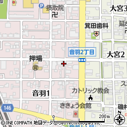 株式会社片桐塗料店周辺の地図