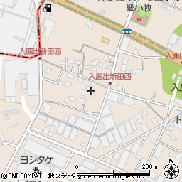 愛知県小牧市入鹿出新田794周辺の地図