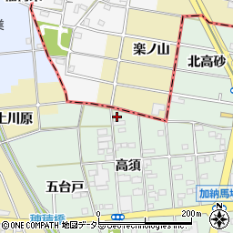 愛知県一宮市千秋町加納馬場高須23-2周辺の地図