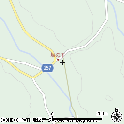 島根県安来市広瀬町宇波969周辺の地図