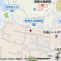 神奈川県中郡大磯町国府新宿569周辺の地図