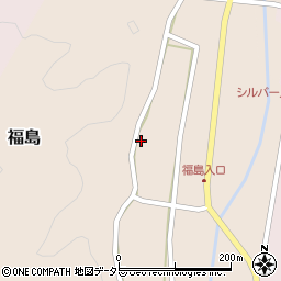 鳥取県西伯郡伯耆町福島49周辺の地図
