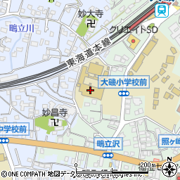 大磯町立大磯小学校周辺の地図