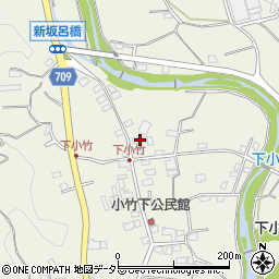 神奈川県小田原市小竹260周辺の地図