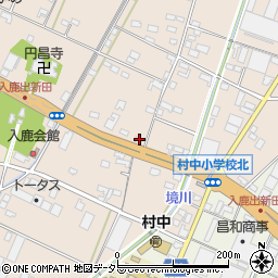 愛知県小牧市入鹿出新田398周辺の地図