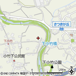 神奈川県小田原市小竹303周辺の地図