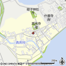 滋賀県高島市安曇川町横江浜208周辺の地図