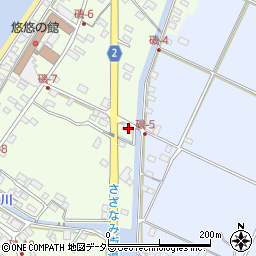 滋賀県米原市磯1394-1周辺の地図