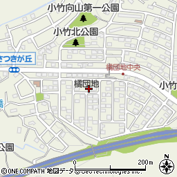 神奈川県小田原市小竹681-75周辺の地図