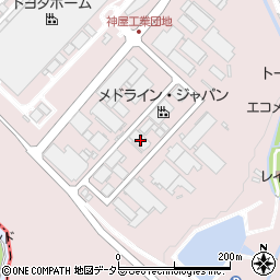 愛知県春日井市神屋町1-36周辺の地図