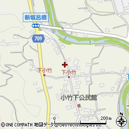 神奈川県小田原市小竹255周辺の地図