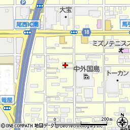 愛知県一宮市大和町馬引焼野37周辺の地図