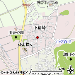 京都府福知山市猪崎1304周辺の地図