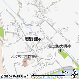 京都府福知山市奥野部198-1周辺の地図