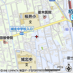 神奈川県小田原市栢山2864-7周辺の地図