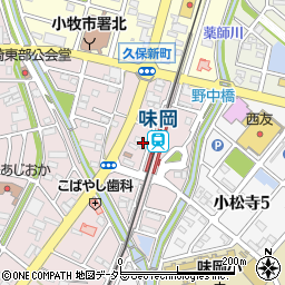 愛知県小牧市岩崎93-2周辺の地図