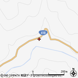 岐阜県恵那市上矢作町1271周辺の地図