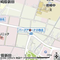 愛知県小牧市小牧原新田2690周辺の地図